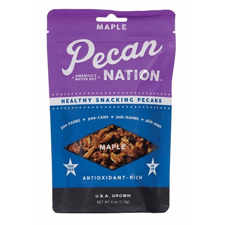 Maple Pecans 4 Oz Pouch